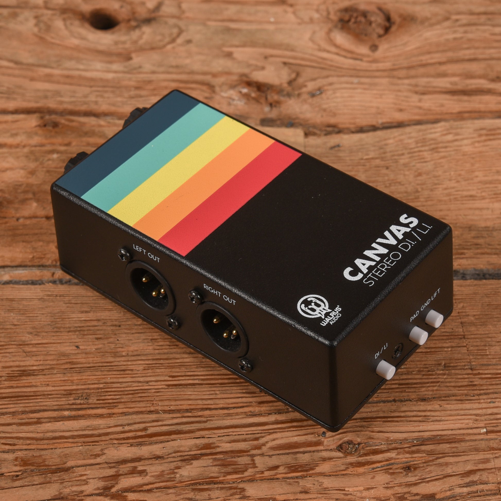 Walrus Canvas Stereo Dual Line Isolator Direct Box Effects and Pedals / Controllers, Volume and Expression