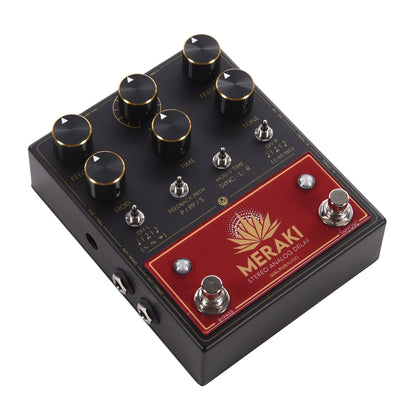 Walrus Audio Meraki: Stereo Analog Dual Delay Pedal Effects and Pedals / Delay