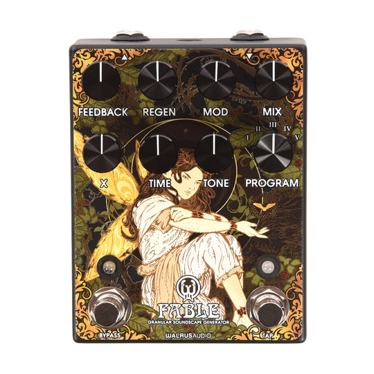 Walrus Fall Limited Fable Granular Soundscape Generator Delay Pedal Effects and Pedals / Delay