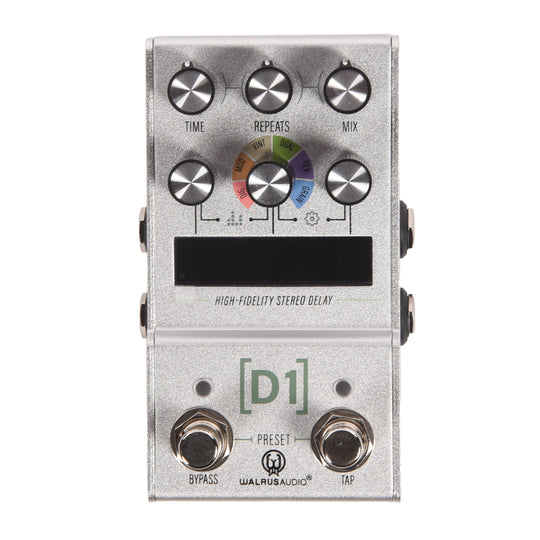 Walrus Mako Series D1 MKII High-Fidelity Delay Pedal Effects and Pedals / Delay