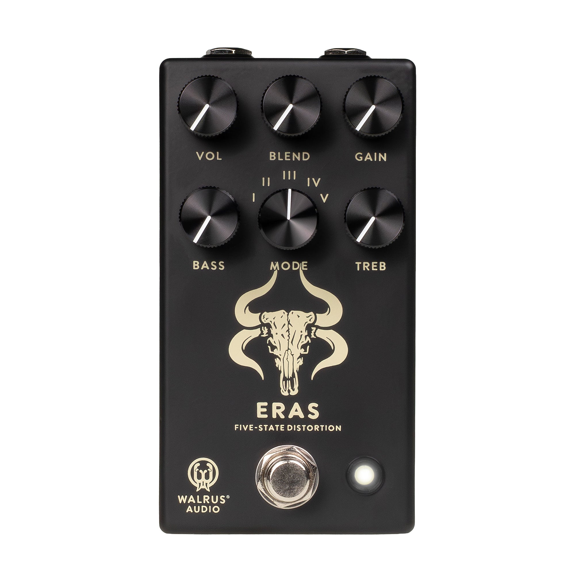 Walrus Eras Five-State Distortion Black Effects and Pedals / Distortion