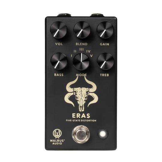Walrus Eras Five-State Distortion Black Effects and Pedals / Distortion