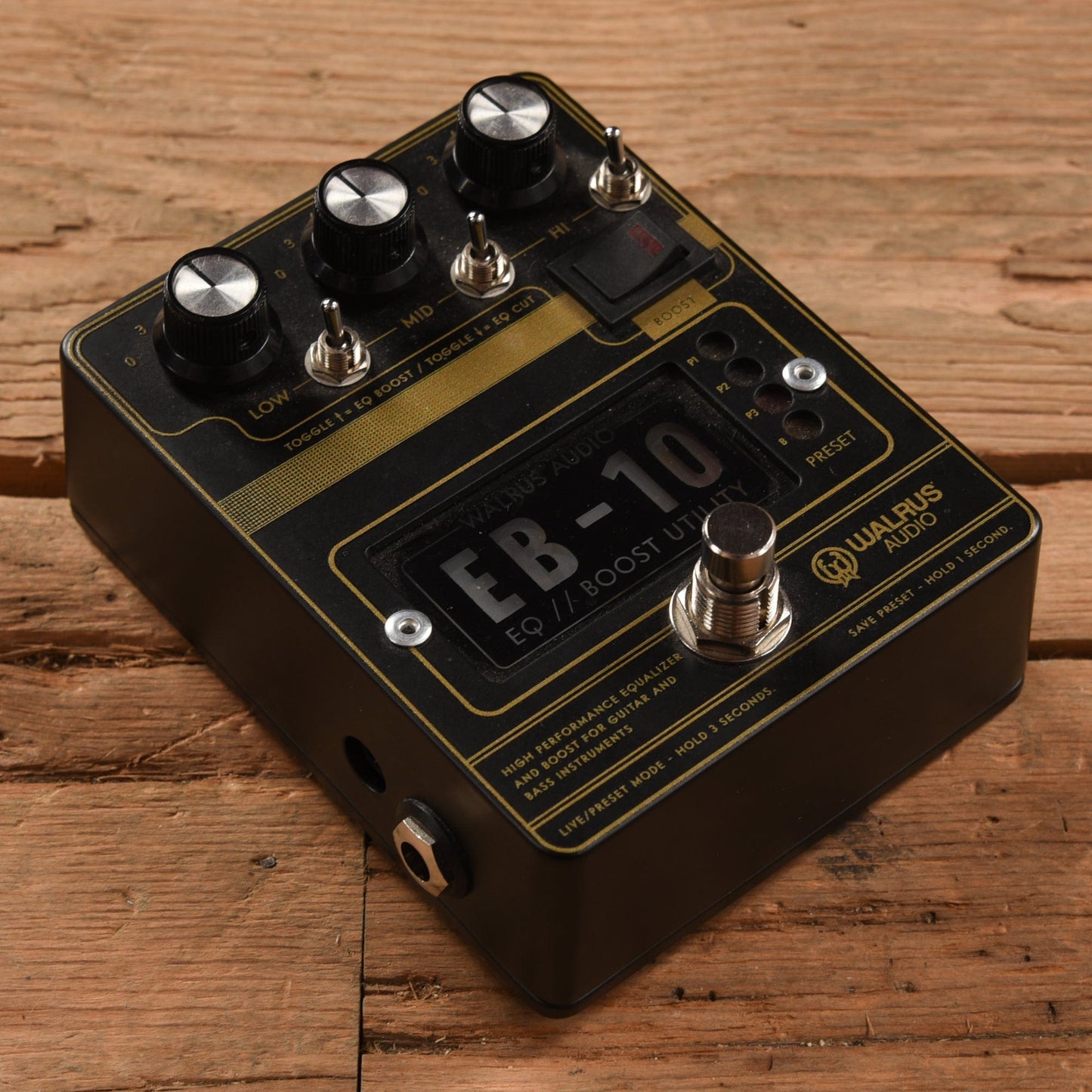 Walrus EB-10 Effects and Pedals / EQ