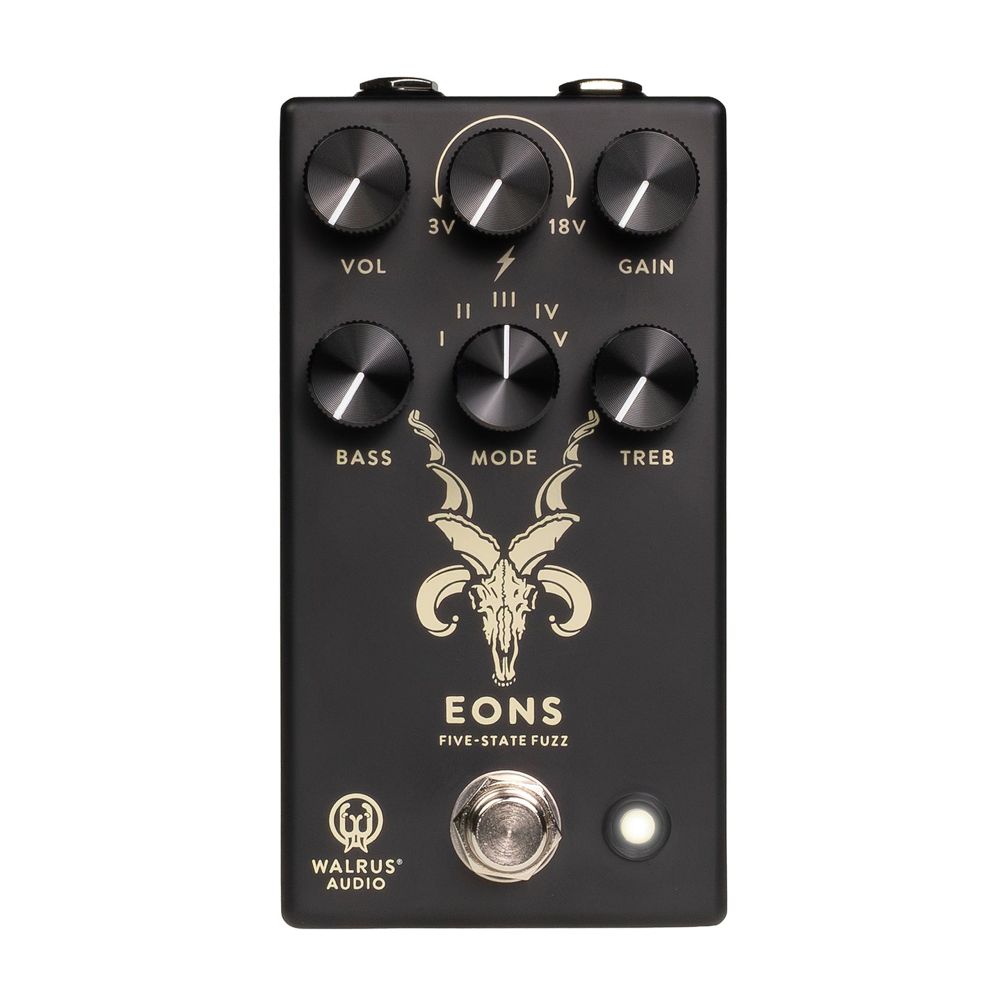 Walrus Eons Five-State Fuzz Black Effects and Pedals / Fuzz