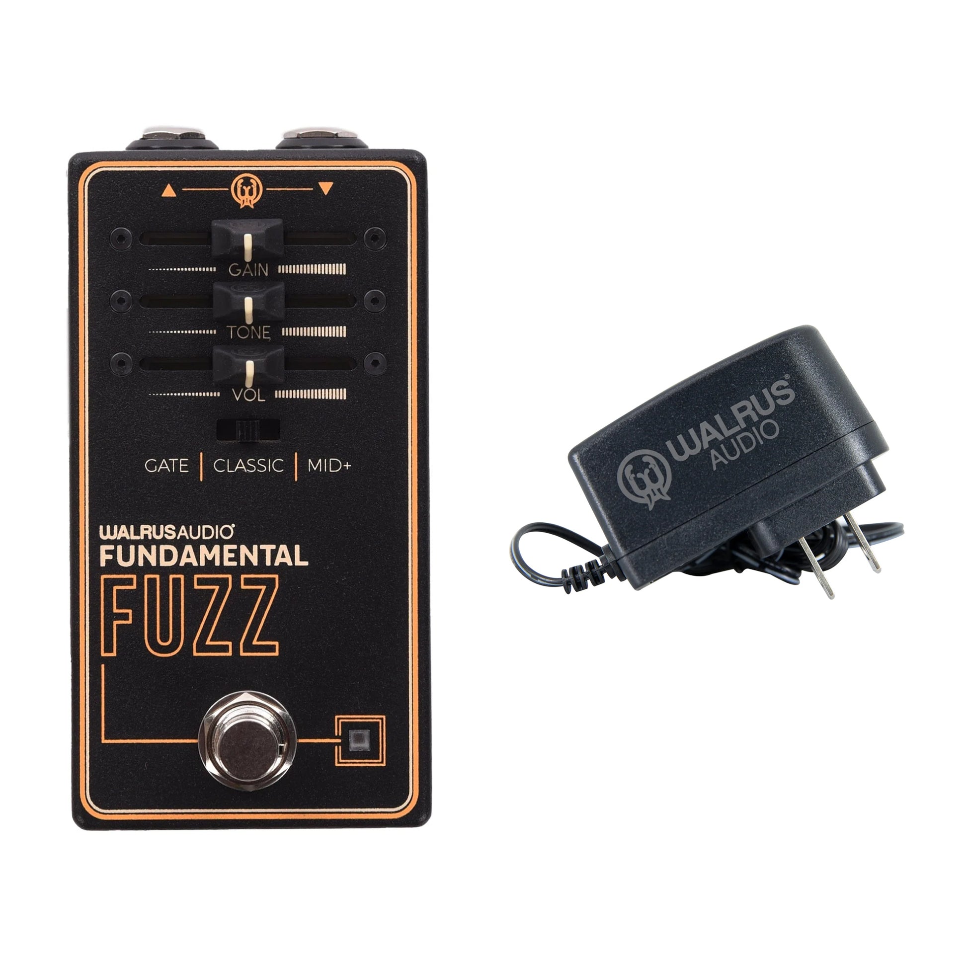 Walrus Fundamental Series Fuzz Pedal and Finch Power Supply Bundle Effects and Pedals / Fuzz