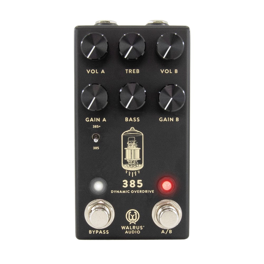 Walrus Audio 385 Overdrive MKII Black Effects and Pedals / Overdrive and Boost