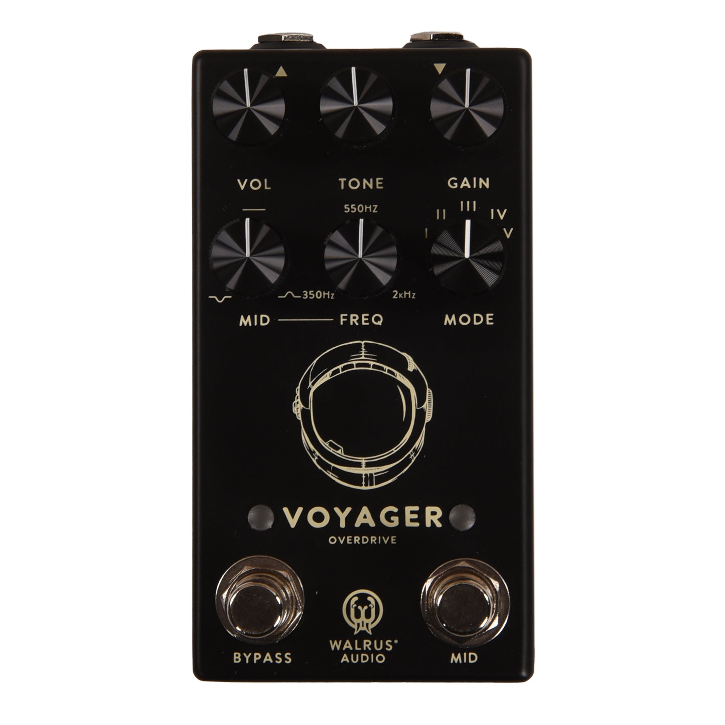 Walrus Audio Voyager Pre-Amp/Overdrive MKII Pedal Black Effects and Pedals / Overdrive and Boost