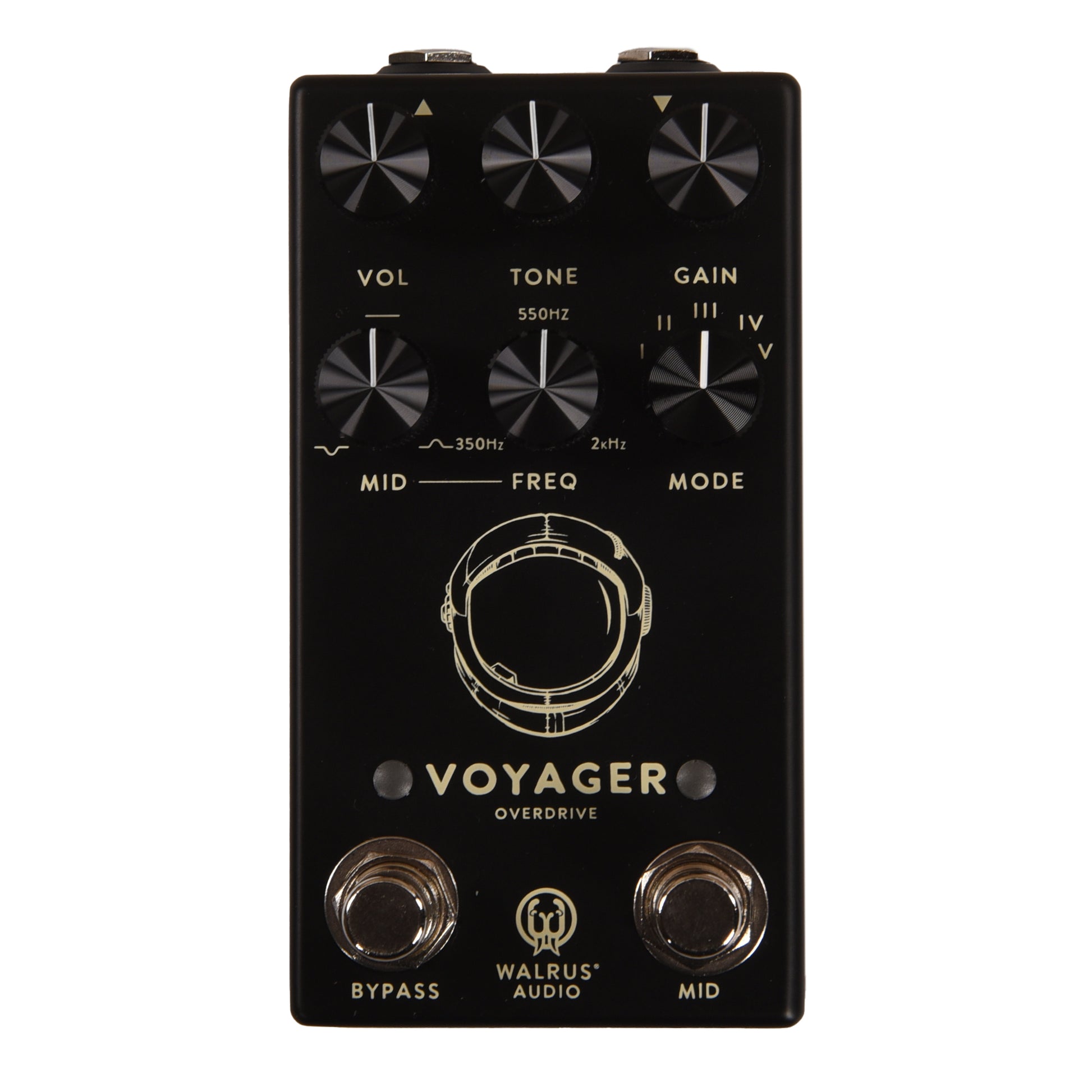 Walrus Audio Voyager Pre-Amp/Overdrive MKII Pedal Black Effects and Pedals / Overdrive and Boost