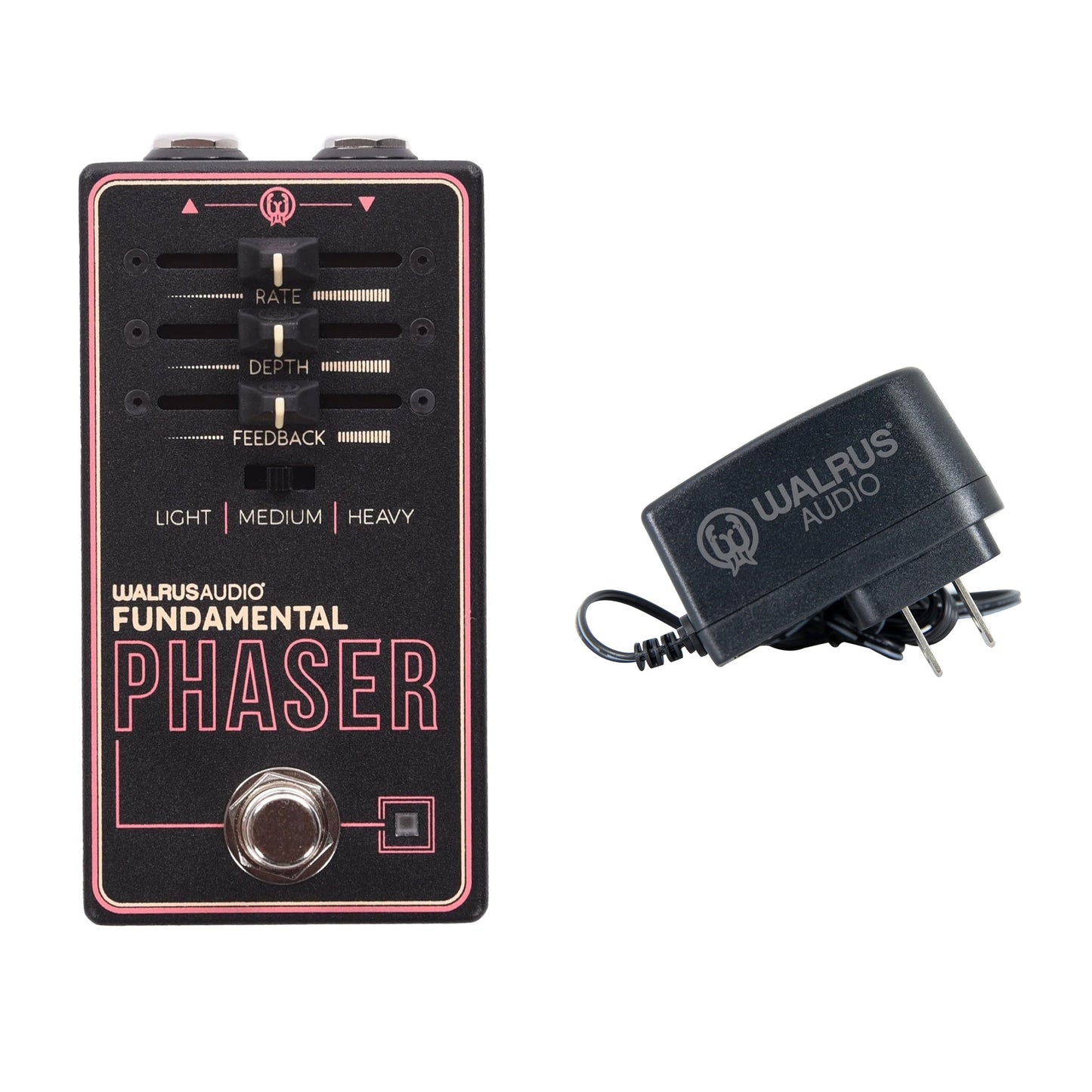 Walrus Fundamental Series Phaser Pedal and Finch Power Supply Bundle Effects and Pedals / Phase Shifters