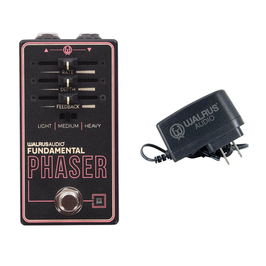 Walrus Fundamental Series Phaser Pedal and Finch Power Supply Bundle Effects and Pedals / Phase Shifters