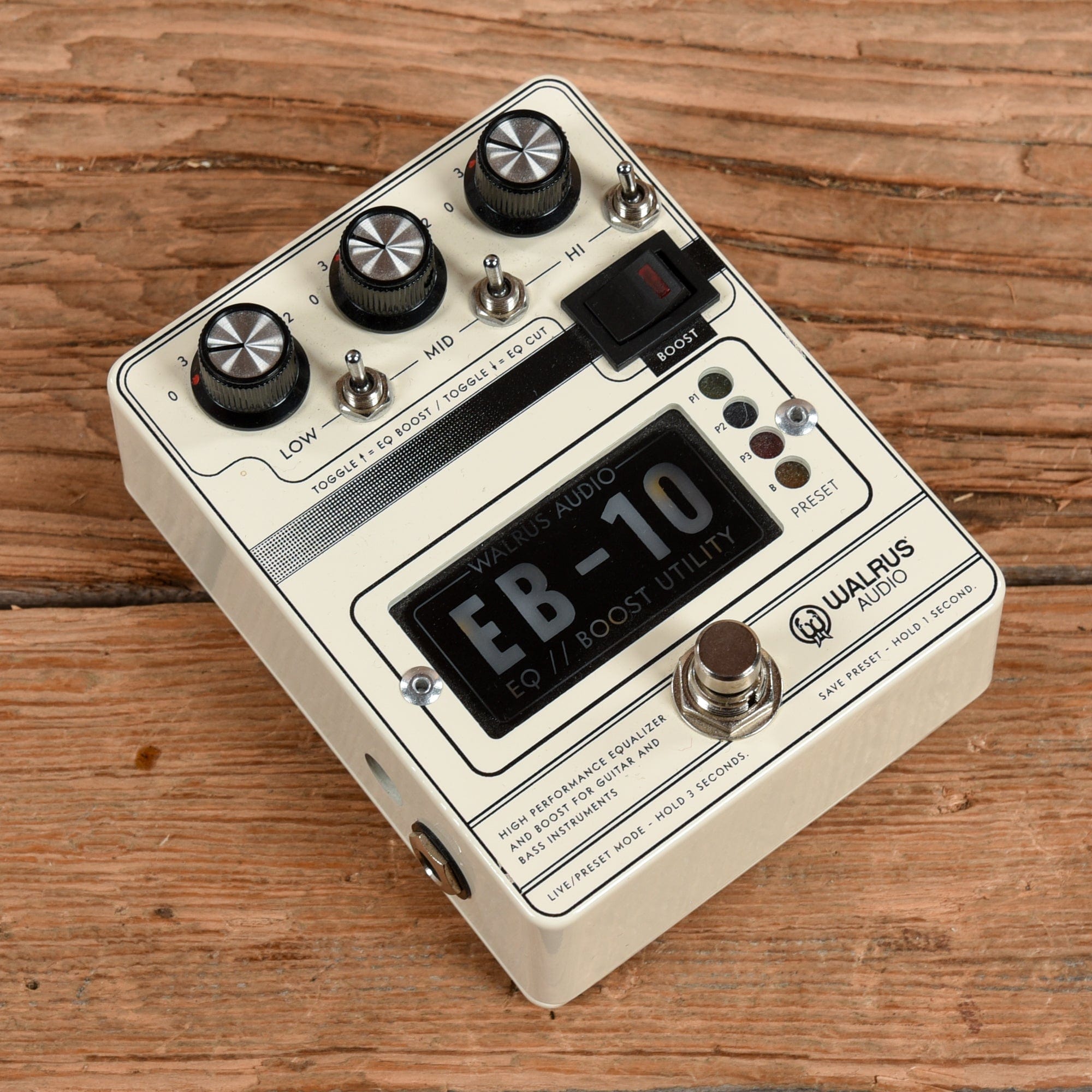 Walrus EB-10 Preamp/EQ/Boost Effects and Pedals / Preamps