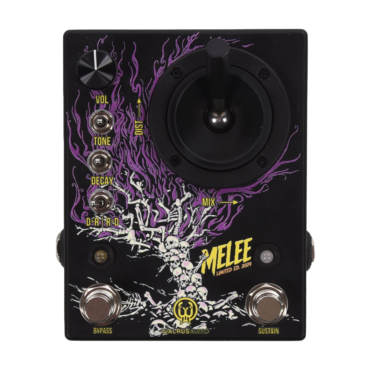 Walrus Audio 2024 Halloween Edition Melee Wall of Noise Reverb/Distortion Effects and Pedals / Reverb
