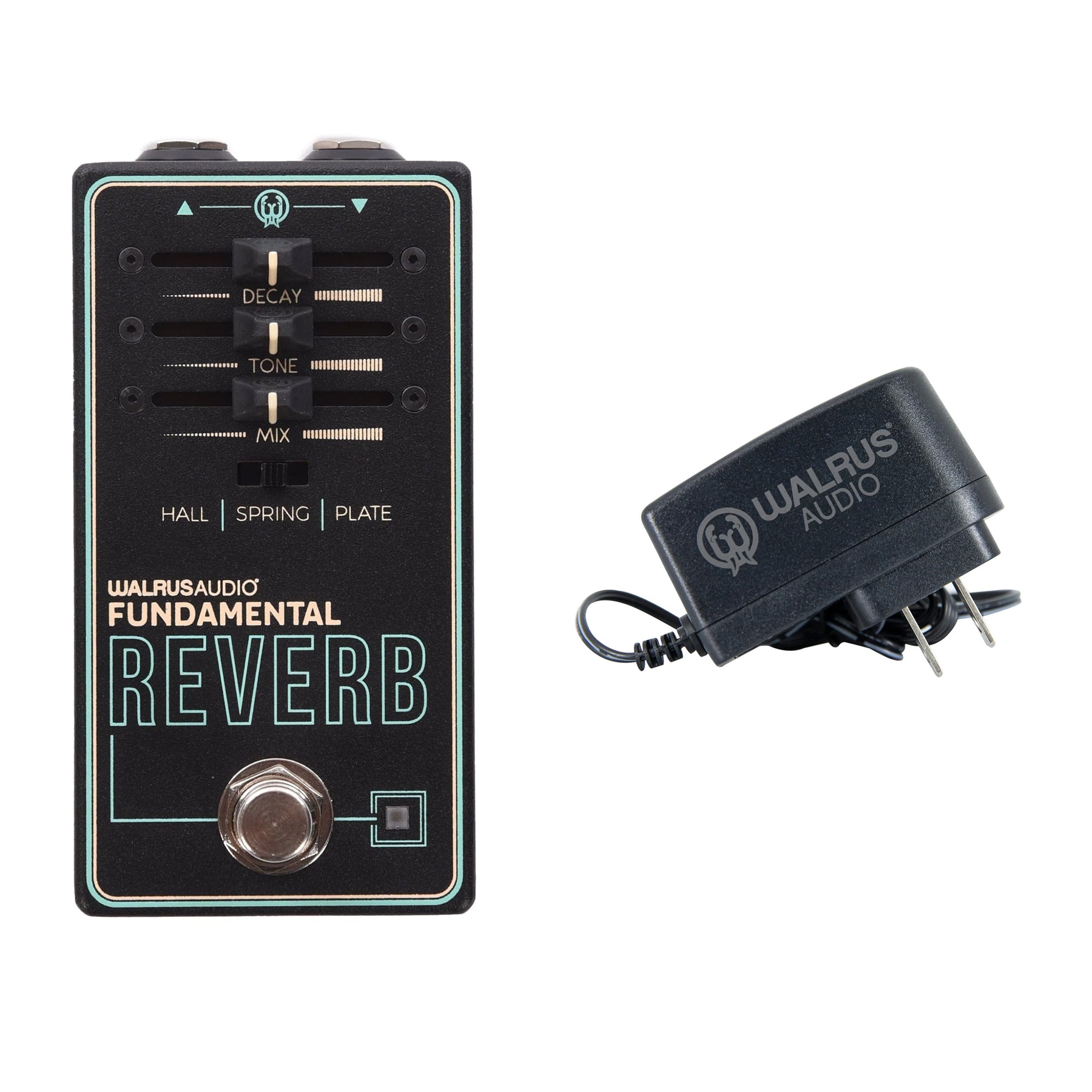 Walrus Fundamental Series Reverb Pedal and Finch Power Supply Bundle Effects and Pedals / Reverb