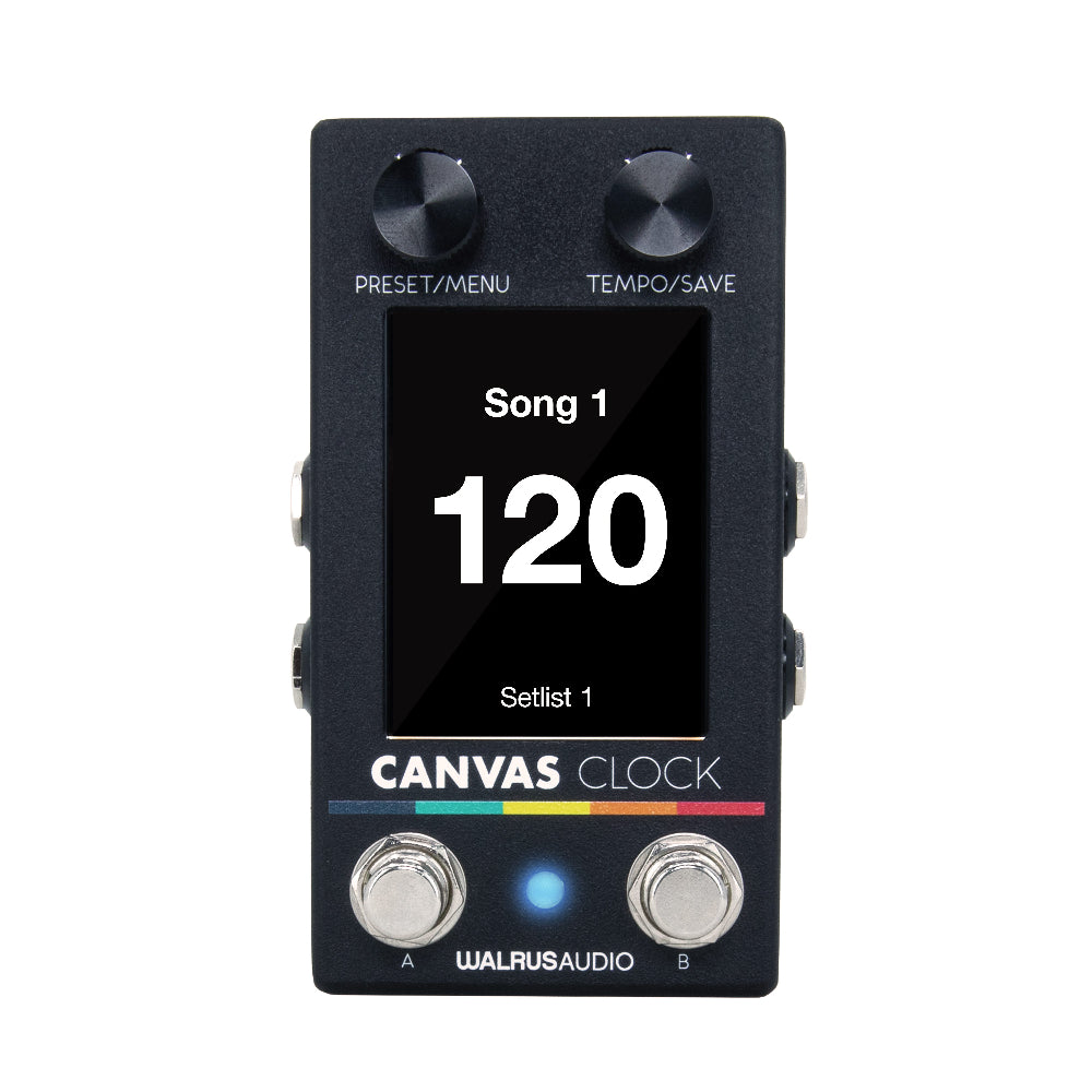 Walrus Audio Canvas MIDI Clock Pedal Pro Audio / DI Boxes
