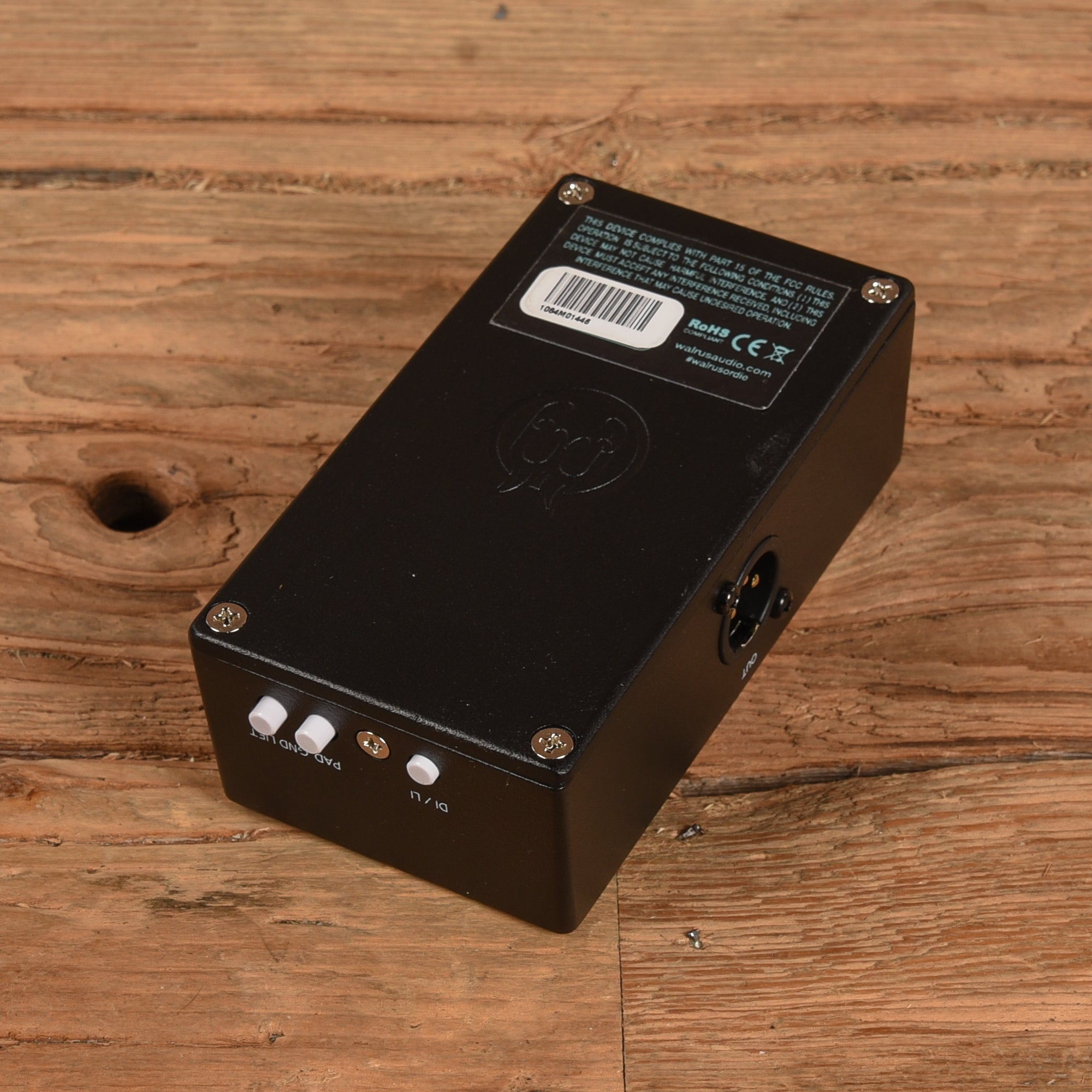 Walrus Canvas Mono Line Isolator Direct Box Pro Audio / DI Boxes