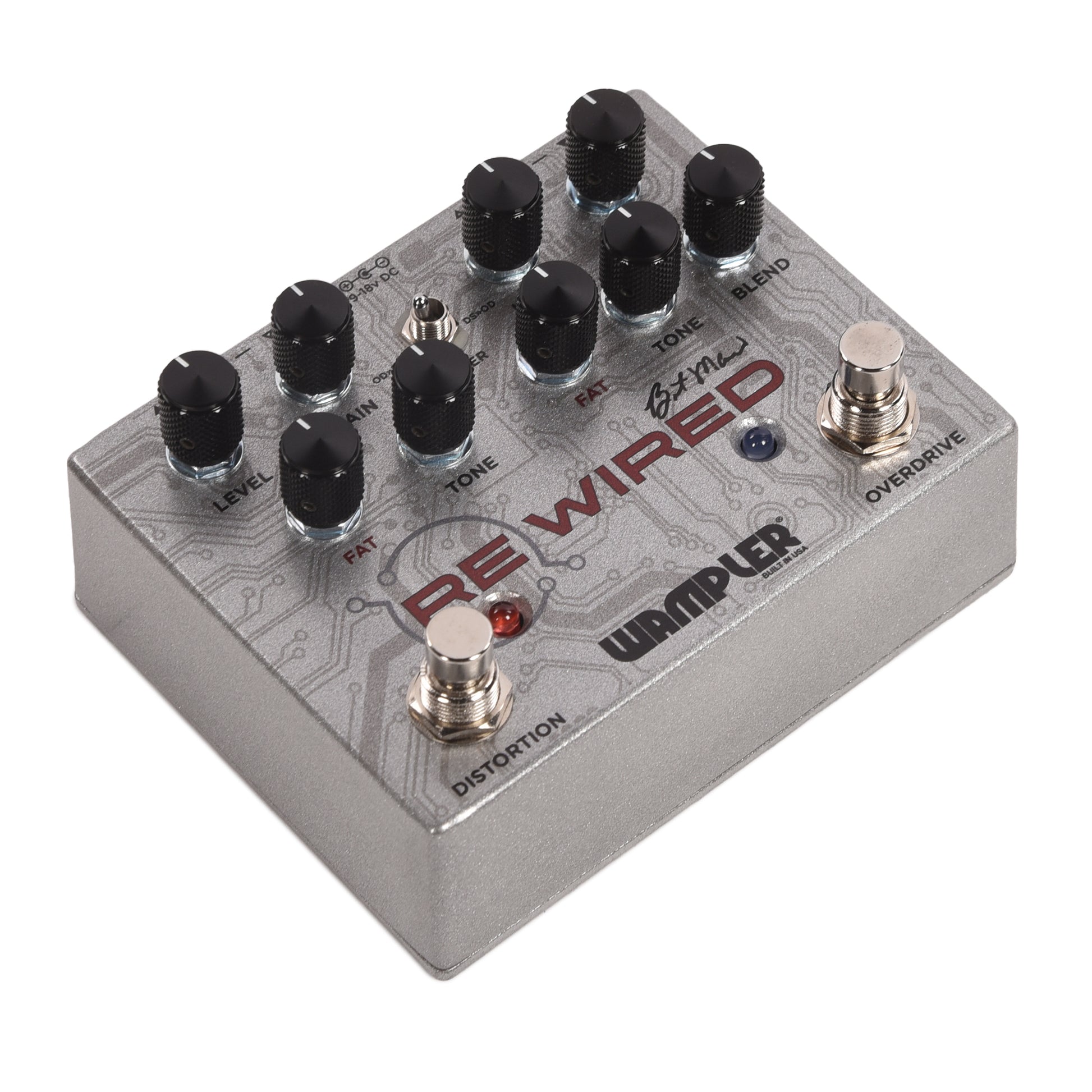 Wampler Rewired Brent Mason Signature Overdrive and Distortion Pedal Effects and Pedals / Distortion