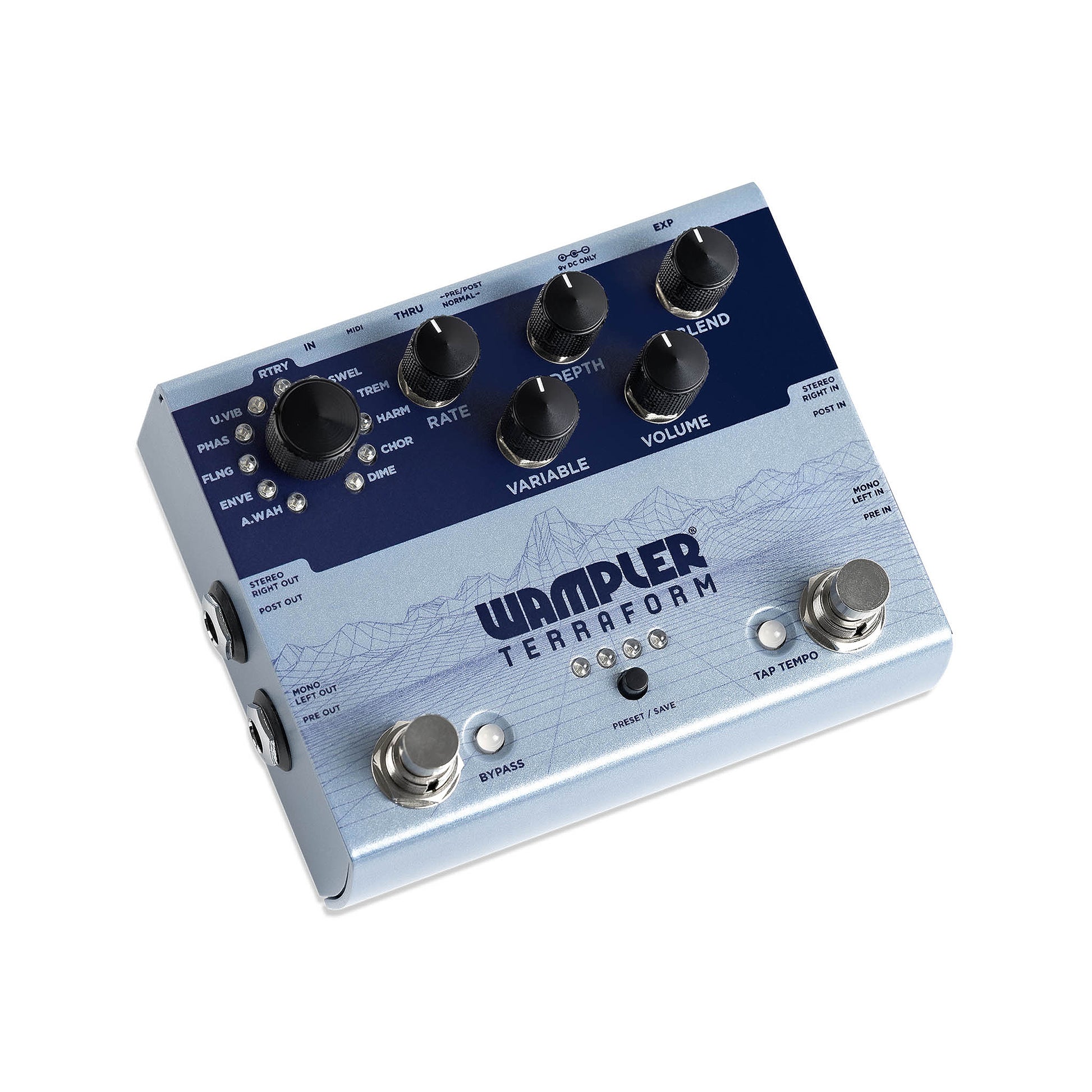 Wampler Terraform Multi Modulation Effects Pedal Effects and Pedals / Multi-Effect Unit