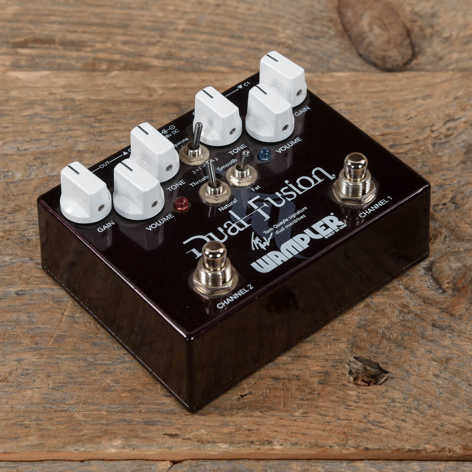 Wampler Tom Quayle Signature Dual Fusion Overdrive v2 Effects and Pedals / Overdrive and Boost