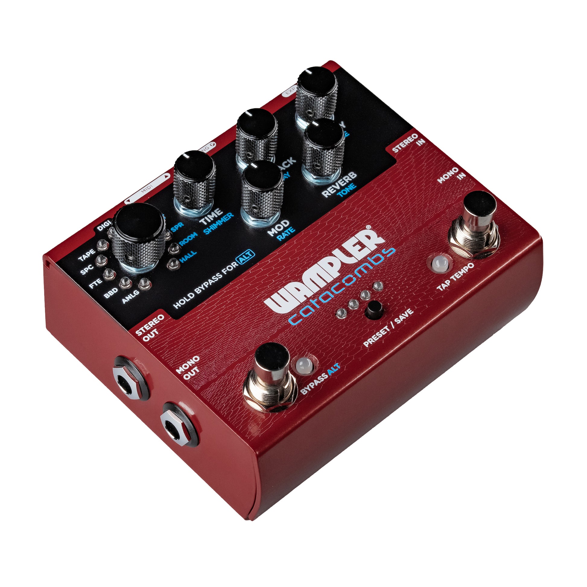 Wampler Catacombs Reverb & Delay Multi Effects Box – Chicago Music Exchange