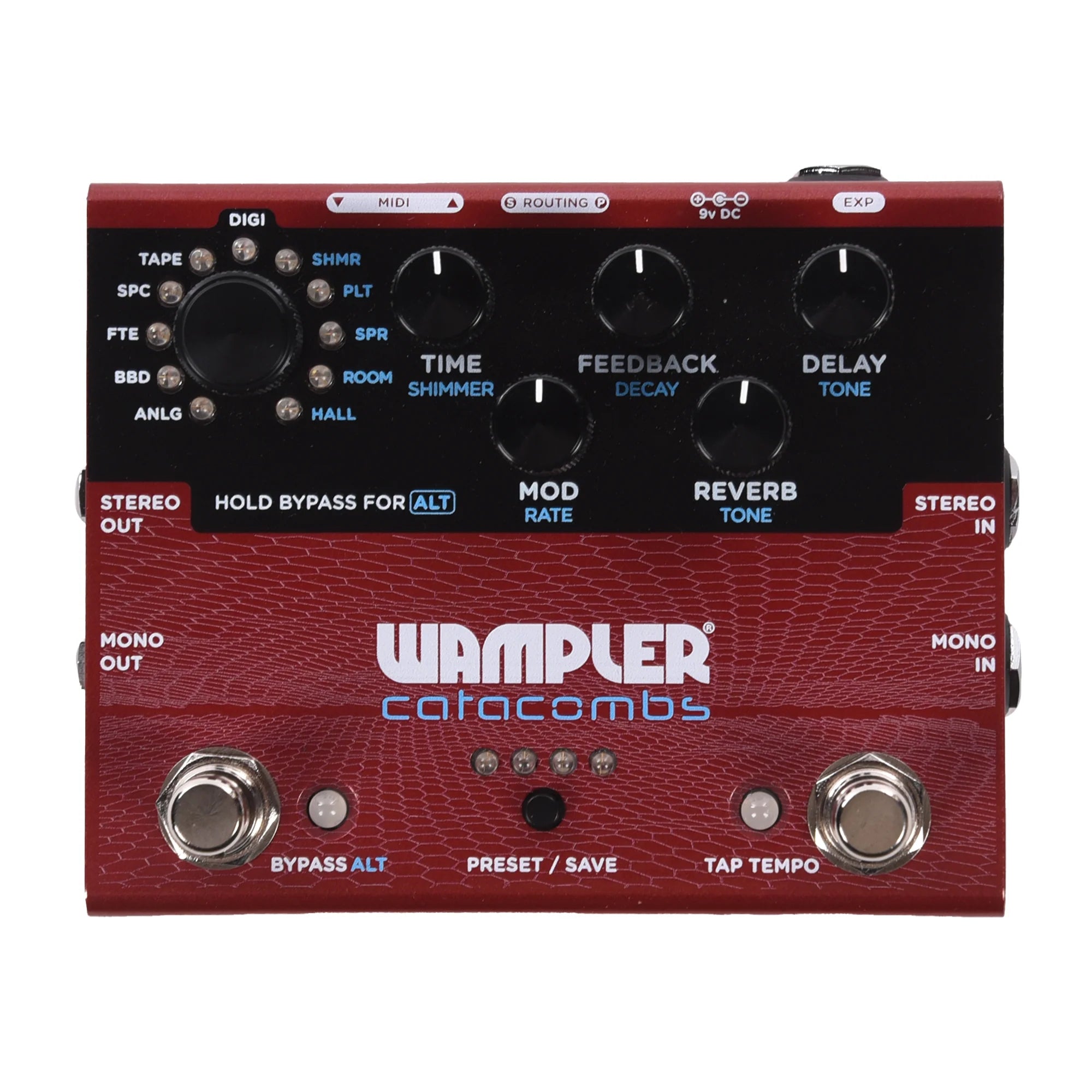 Wampler Catacombs Reverb & Delay Multi Effects Box Effects and Pedals / Reverb