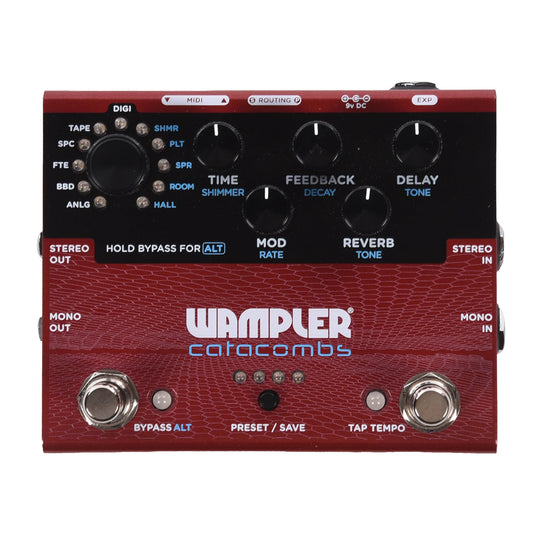 Wampler Catacombs Reverb & Delay Multi Effects Box Effects and Pedals / Reverb