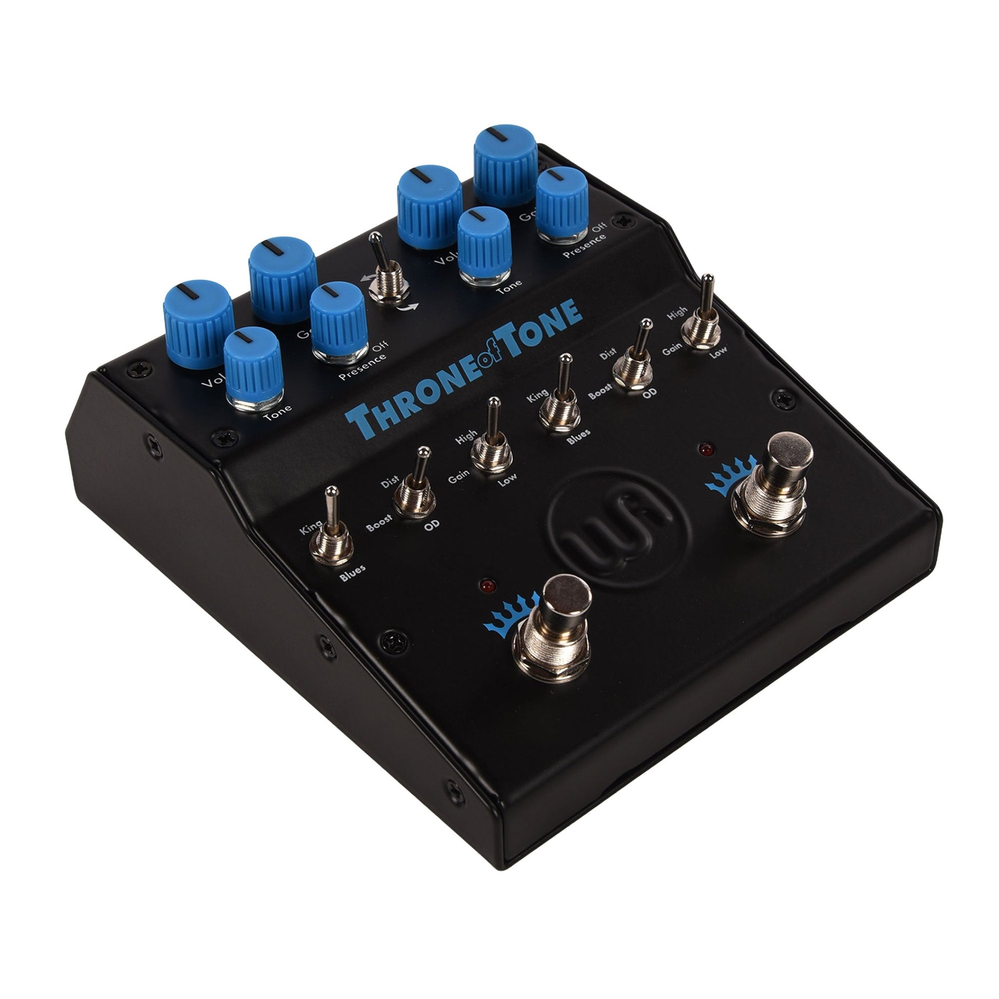 Warm Audio Throne Of Tone Dual-Sided British-Amp-Inspired Overdrive Pedal Effect Pedals
