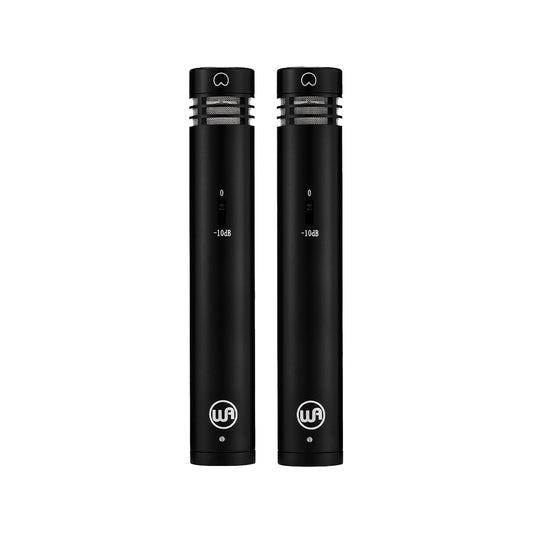 Warm Audio WA-84 Small-Diaphragm Condenser Microphone Stereo Pair Black Microphones