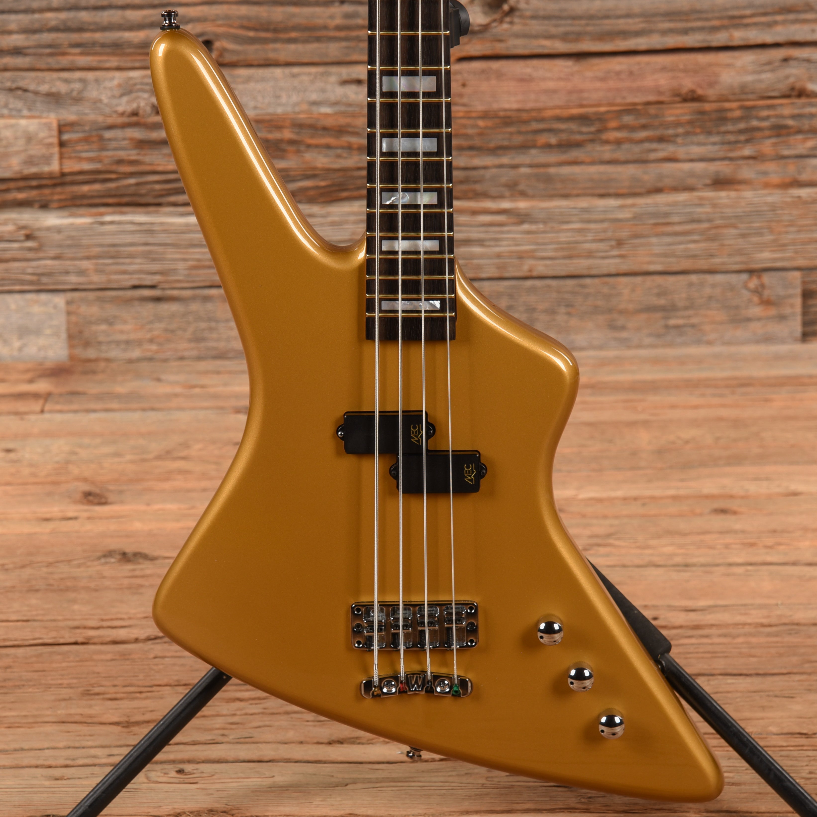Warwick Artist Series Adam Clayton Reverso Gold Bass Guitars / 4-String
