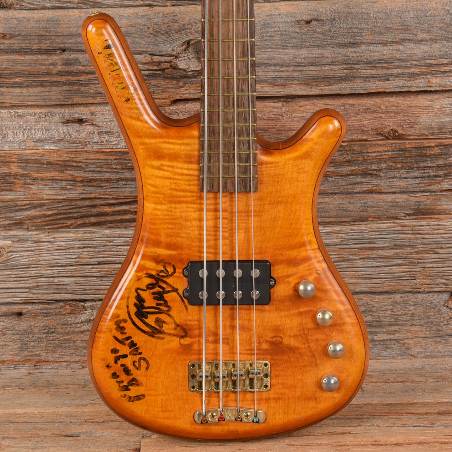 Warwick FNA 4 Honey Satin 1998 Bass Guitars / 4-String