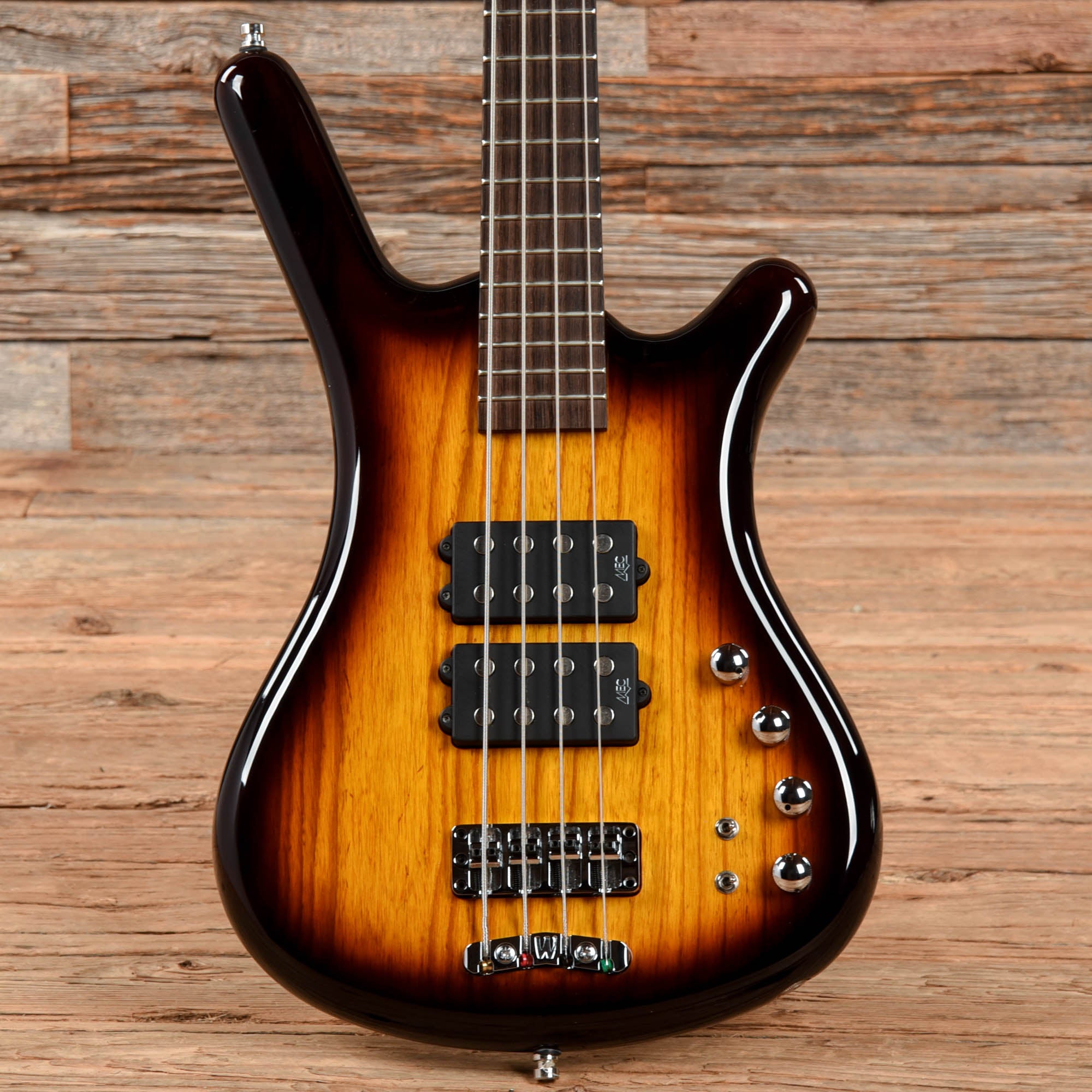 Warwick German Pro Series Corvette $$ Sunburst Bass Guitars / 4-String