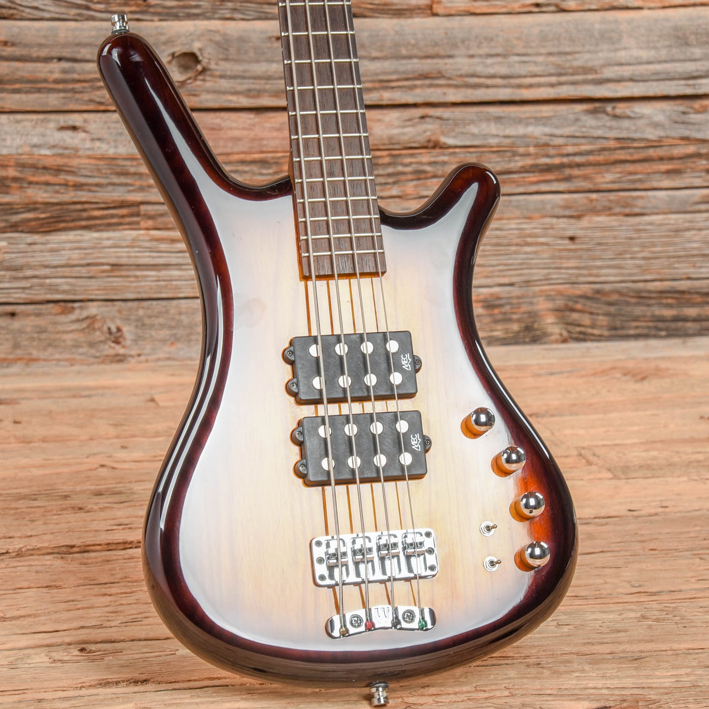 Warwick German Pro Series Corvette $$ Sunburst Bass Guitars / 4-String