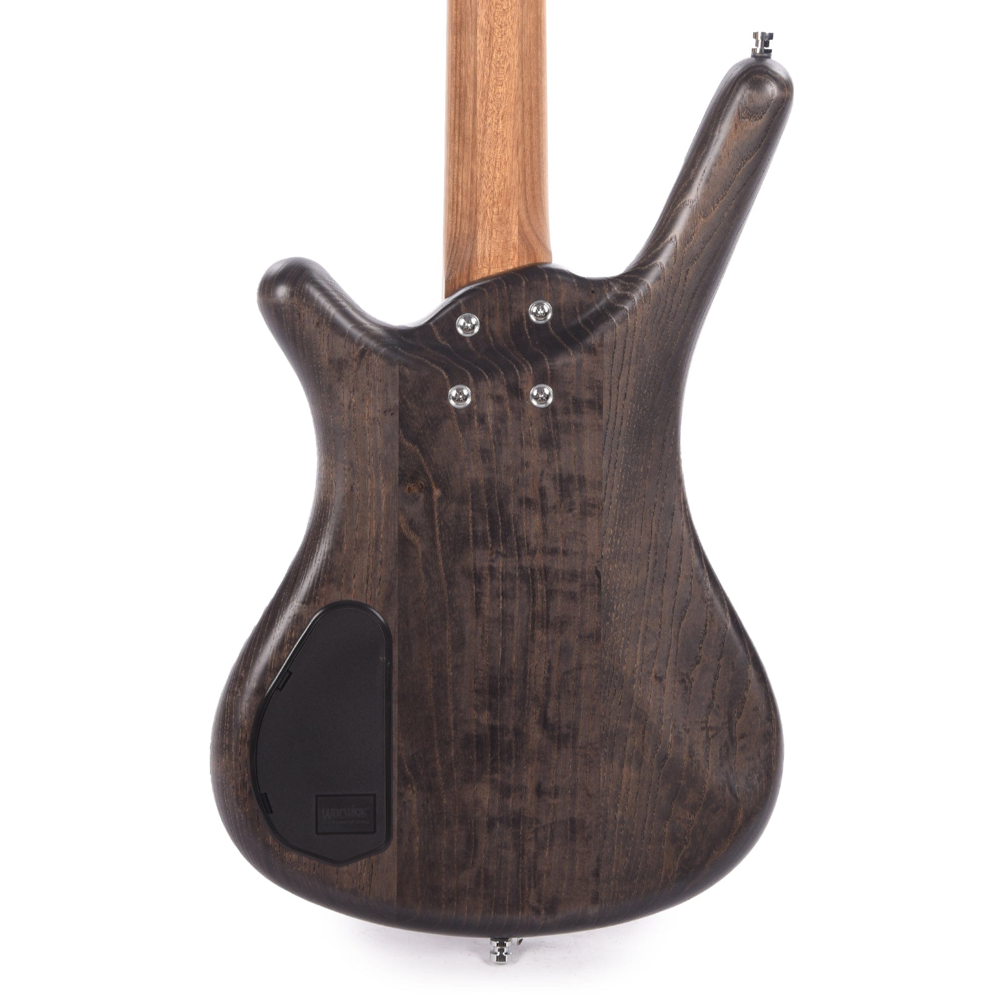 Warwick Pro Series Corvette Standard Active Ash Nirvana Black Transparent Satin Bass Guitars / 4-String
