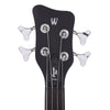 Warwick Pro Series Corvette Standard Active Ash Nirvana Black Transparent Satin Bass Guitars / 4-String