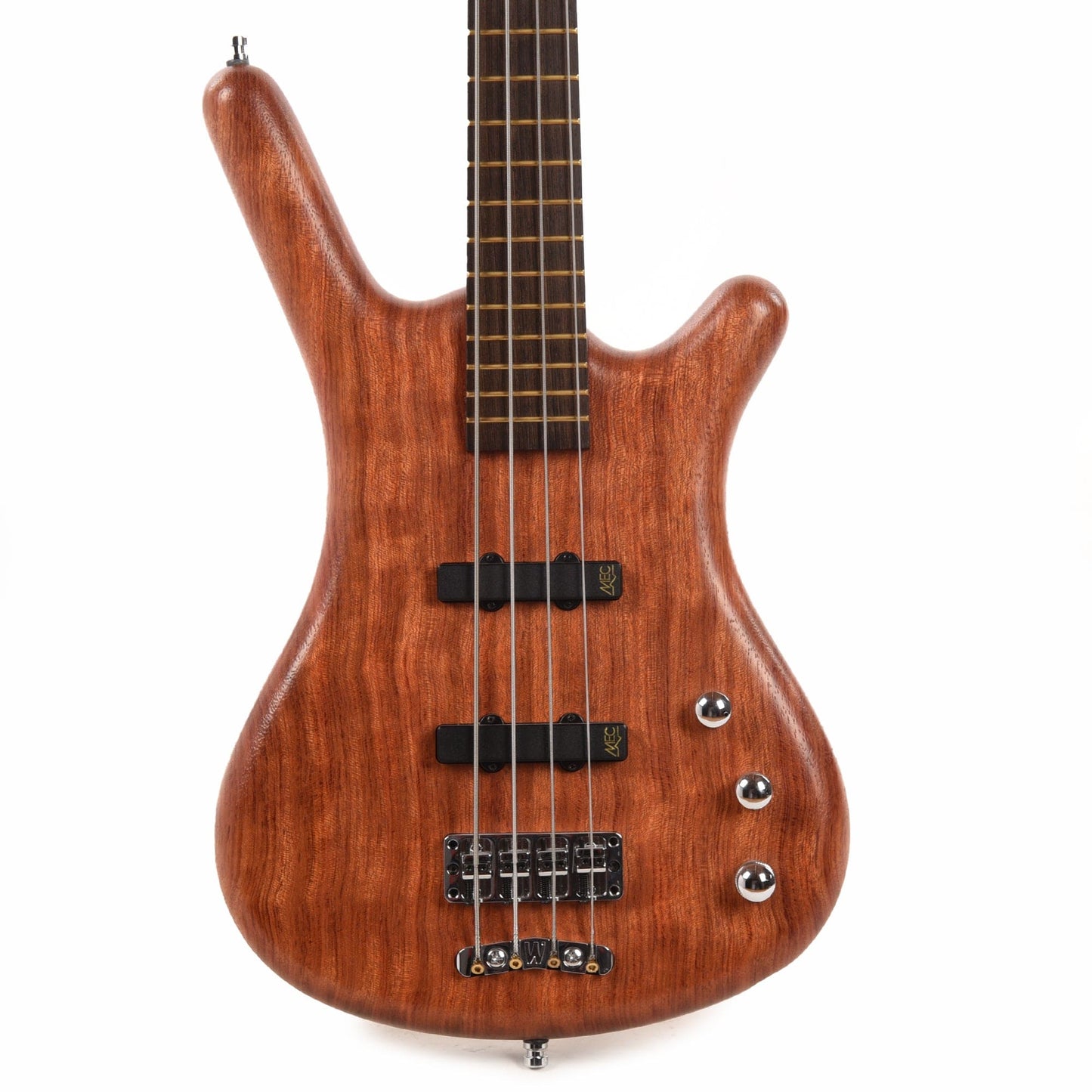 Warwick Pro Series Corvette Standard Active Bubinga Natural Transparent Satin Bass Guitars / 4-String