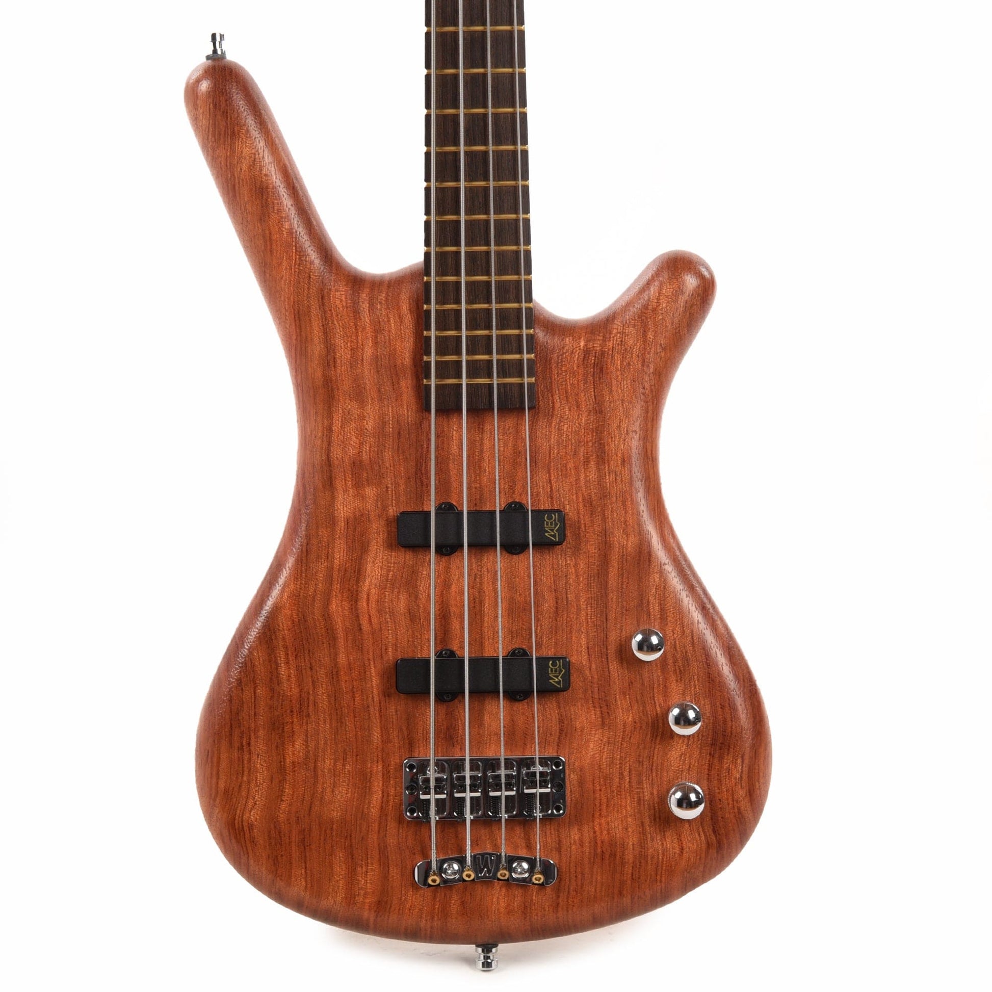 Warwick Pro Series Corvette Standard Active Bubinga Natural Transparent Satin Bass Guitars / 4-String