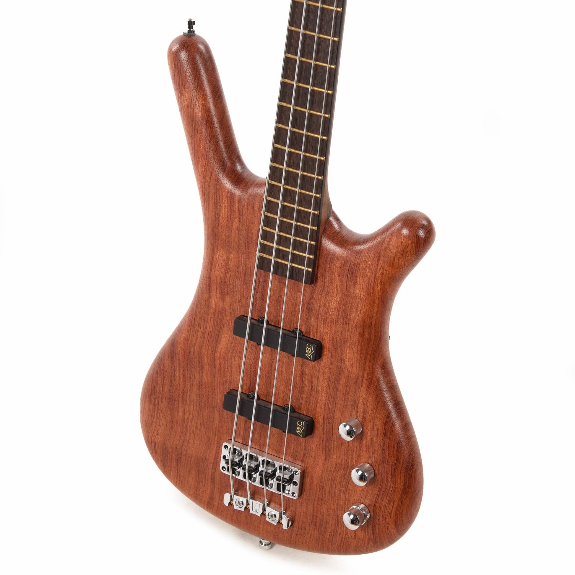 Warwick Pro Series Corvette Standard Active Bubinga Natural Transparent Satin Bass Guitars / 4-String