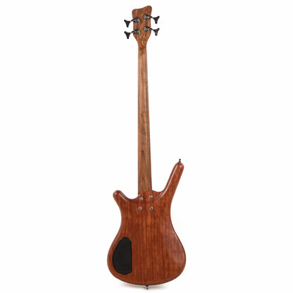 Warwick Pro Series Corvette Standard Active Bubinga Natural Transparent Satin Bass Guitars / 4-String