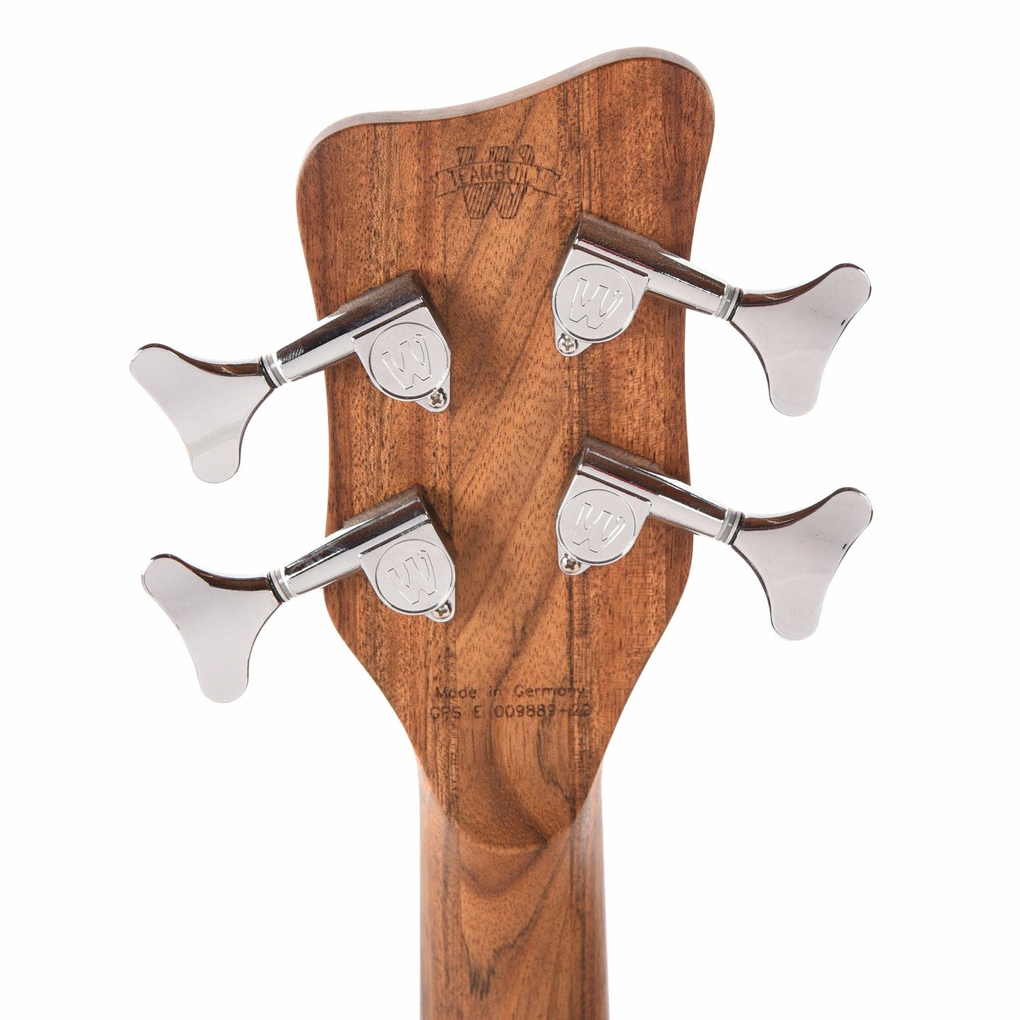 Warwick Pro Series Corvette Standard Active Bubinga Natural Transparent Satin Bass Guitars / 4-String