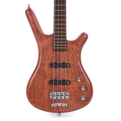 Warwick Pro Series Corvette Standard Active Bubinga Natural Transparent Satin Bass Guitars / 4-String
