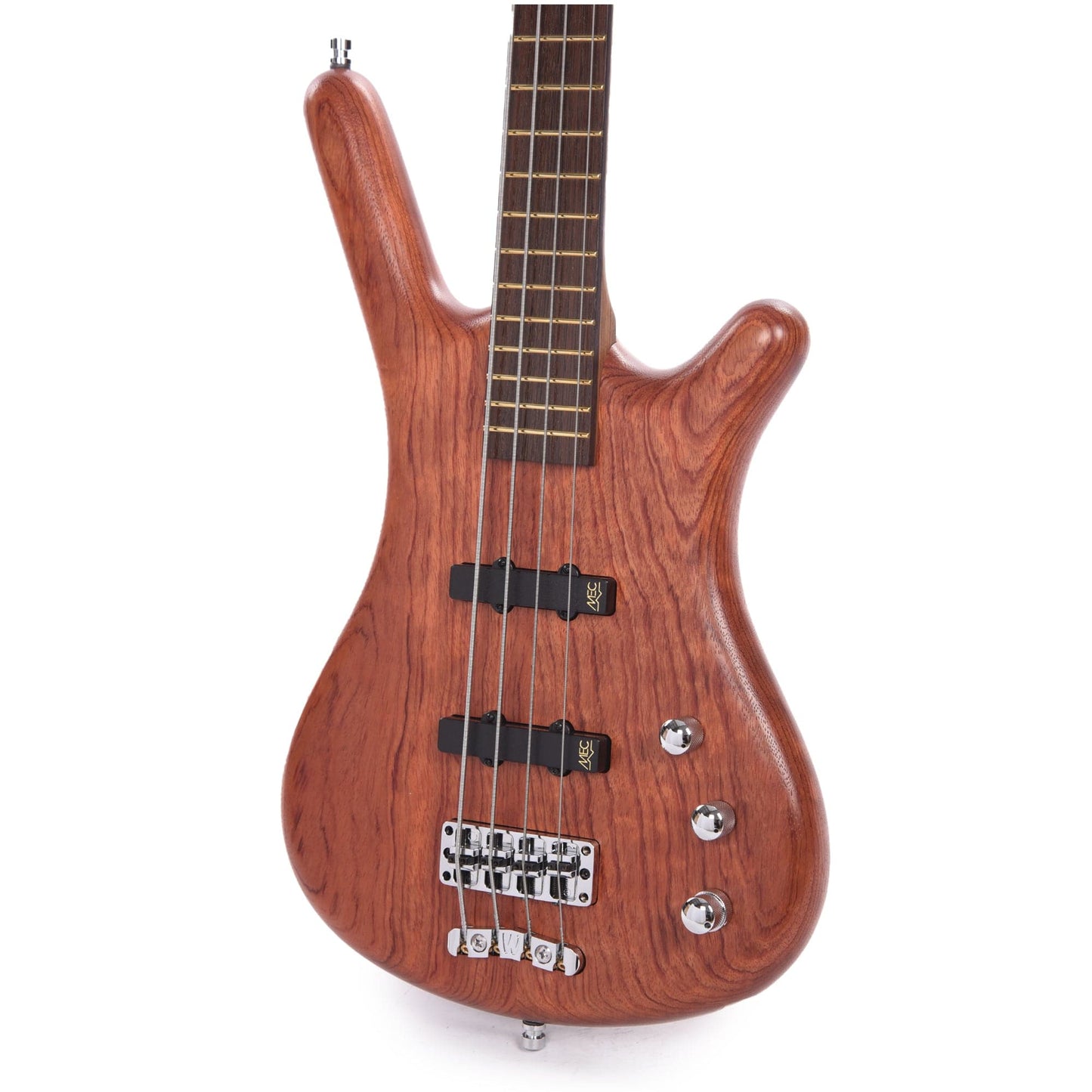 Warwick Pro Series Corvette Standard Active Bubinga Natural Transparent Satin Bass Guitars / 4-String