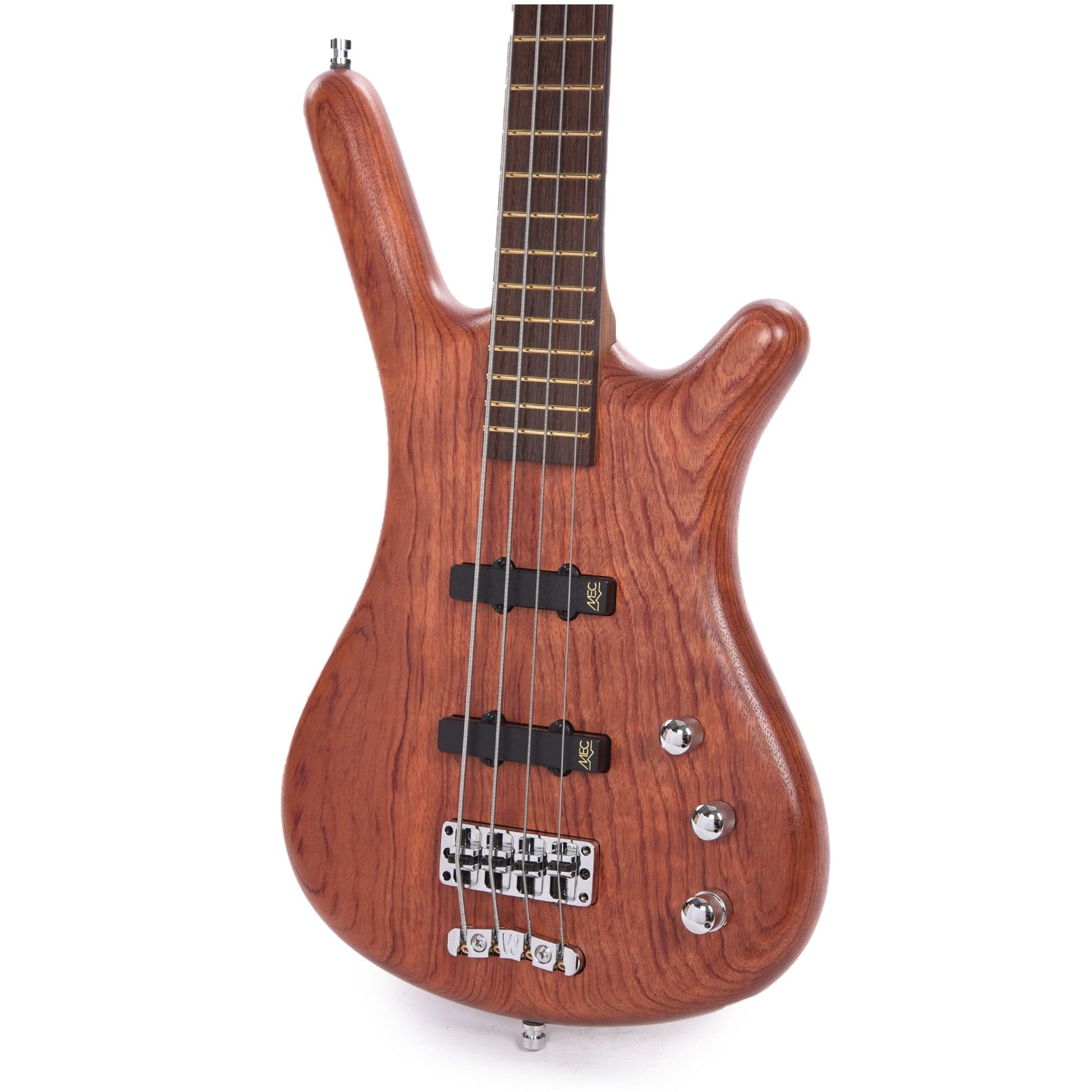 Warwick Pro Series Corvette Standard Active Bubinga Natural Transparent Satin Bass Guitars / 4-String