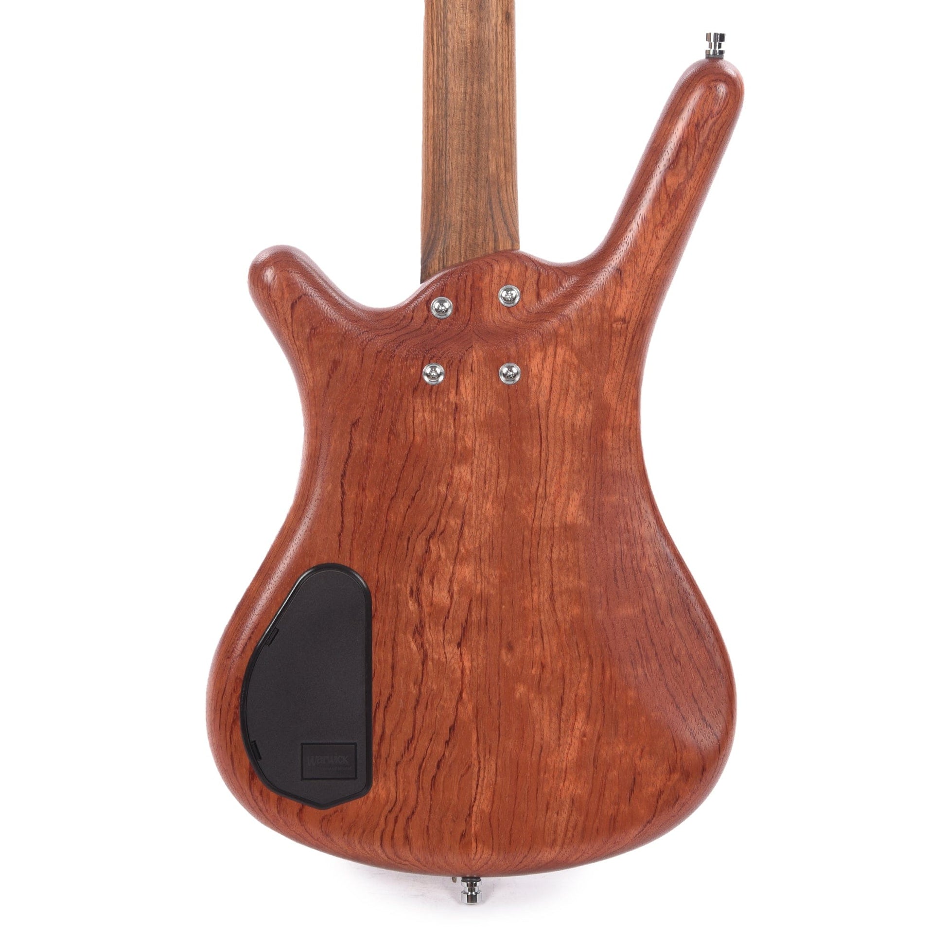 Warwick Pro Series Corvette Standard Active Bubinga Natural Transparent Satin Bass Guitars / 4-String