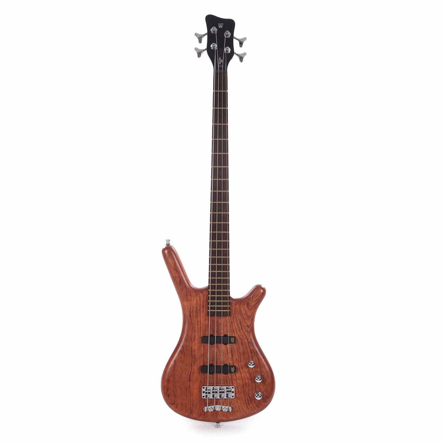 Warwick Pro Series Corvette Standard Active Bubinga Natural Transparent Satin Bass Guitars / 4-String
