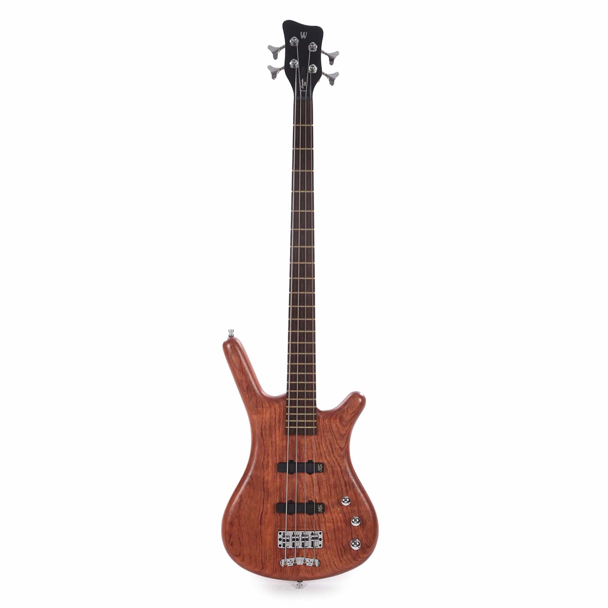 Warwick Pro Series Corvette Standard Active Bubinga Natural Transparent Satin Bass Guitars / 4-String