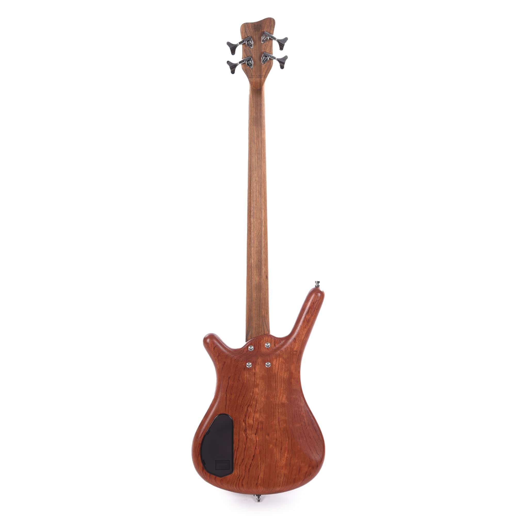 Warwick Pro Series Corvette Standard Active Bubinga Natural Transparent Satin Bass Guitars / 4-String