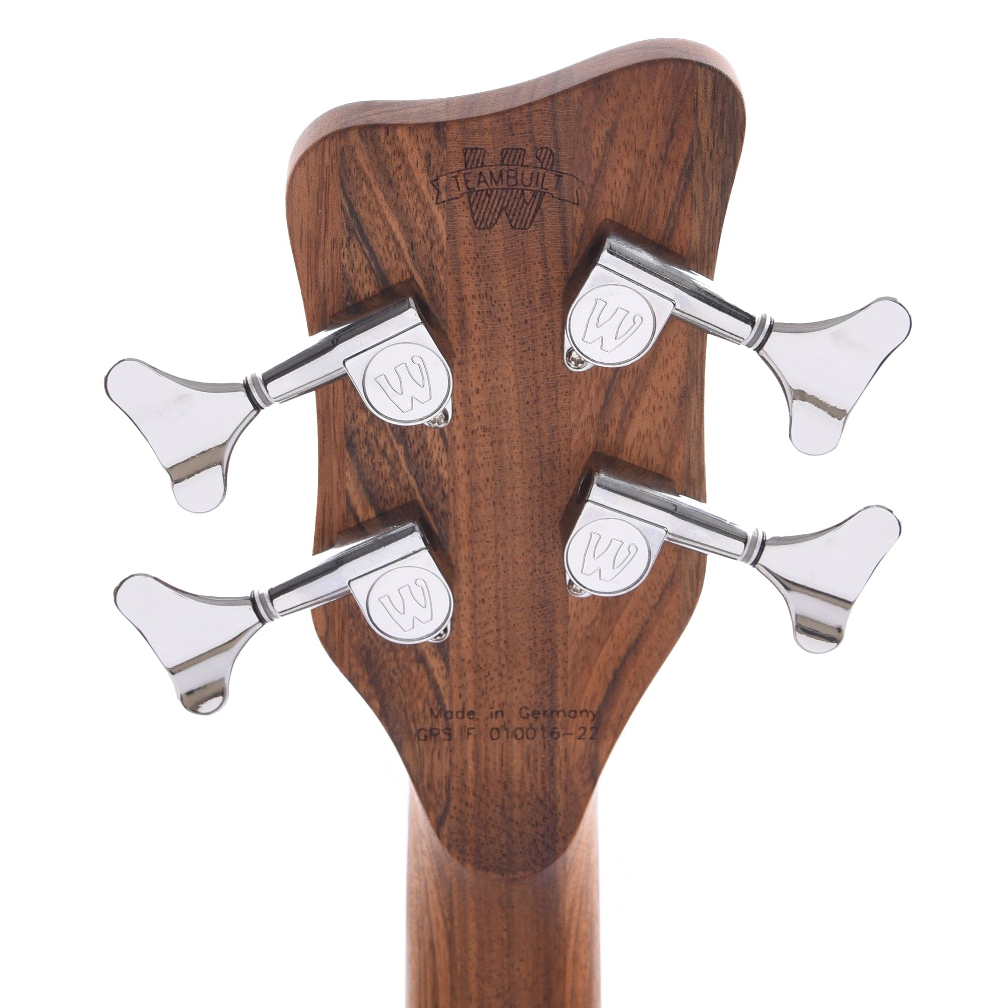 Warwick Pro Series Corvette Standard Active Bubinga Natural Transparent Satin Bass Guitars / 4-String