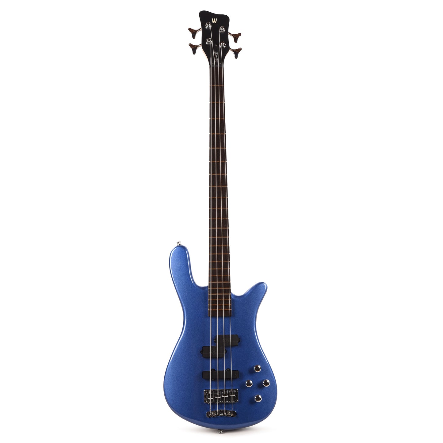 Warwick RockBass Streamer LX 4-String Metallic Blue High Polish Bass Guitars / 4-String