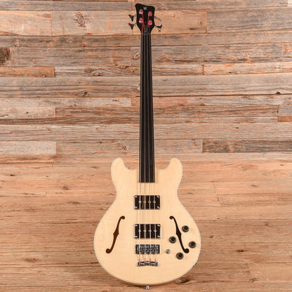 Warwick Star Bass II Fretless Natural 2009 Bass Guitars / 4-String