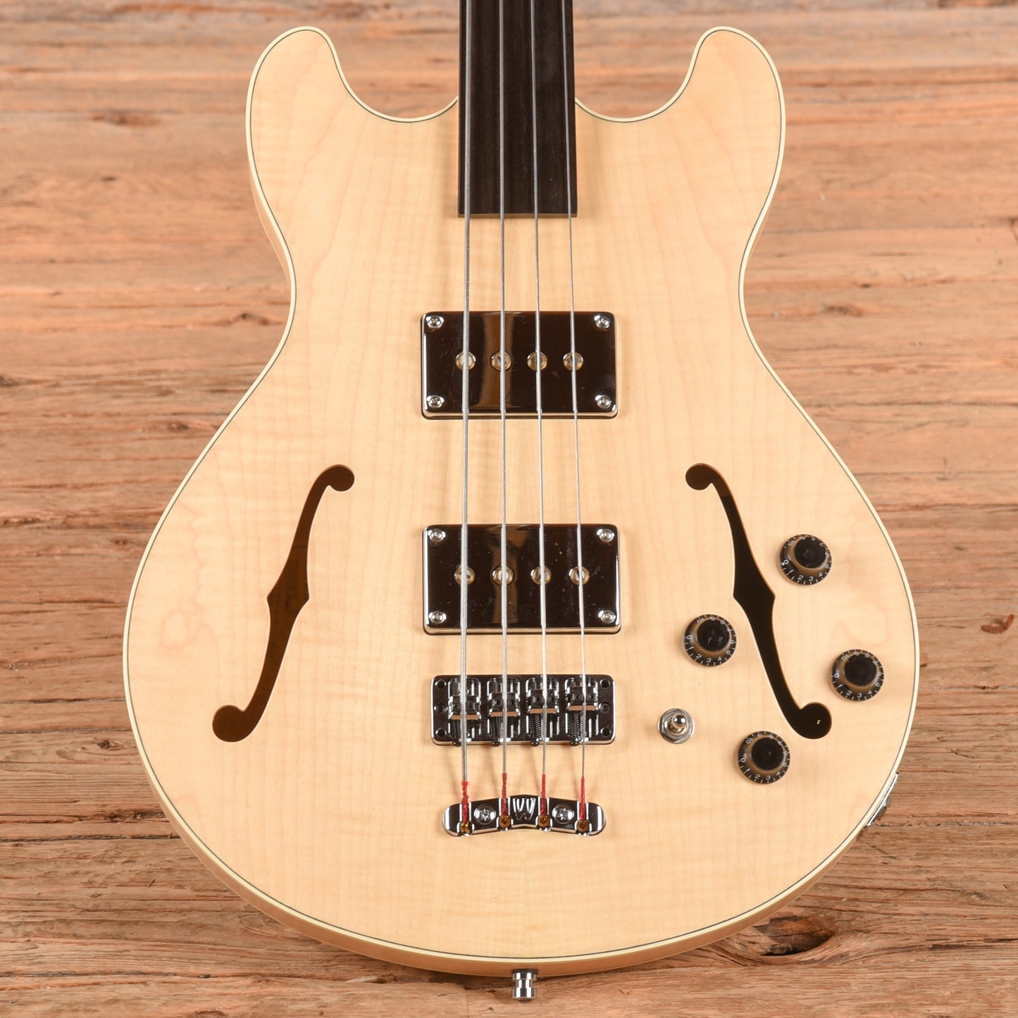 Warwick Star Bass II Fretless Natural 2009 Bass Guitars / 4-String