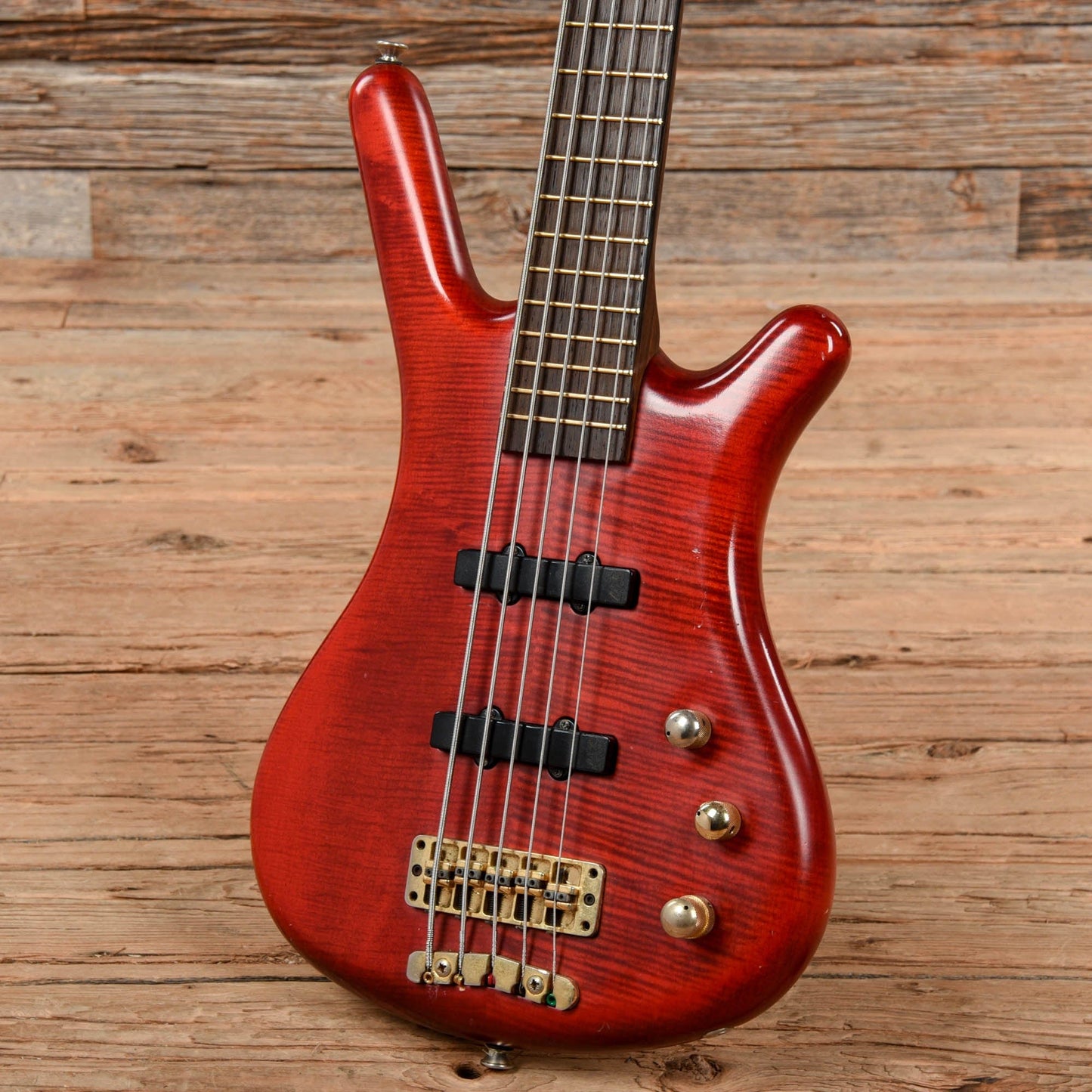 Warwick Corvette Proline 5 Red 2002 Bass Guitars / 5-String or More